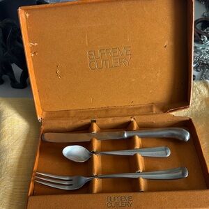 Silver Flatware Set